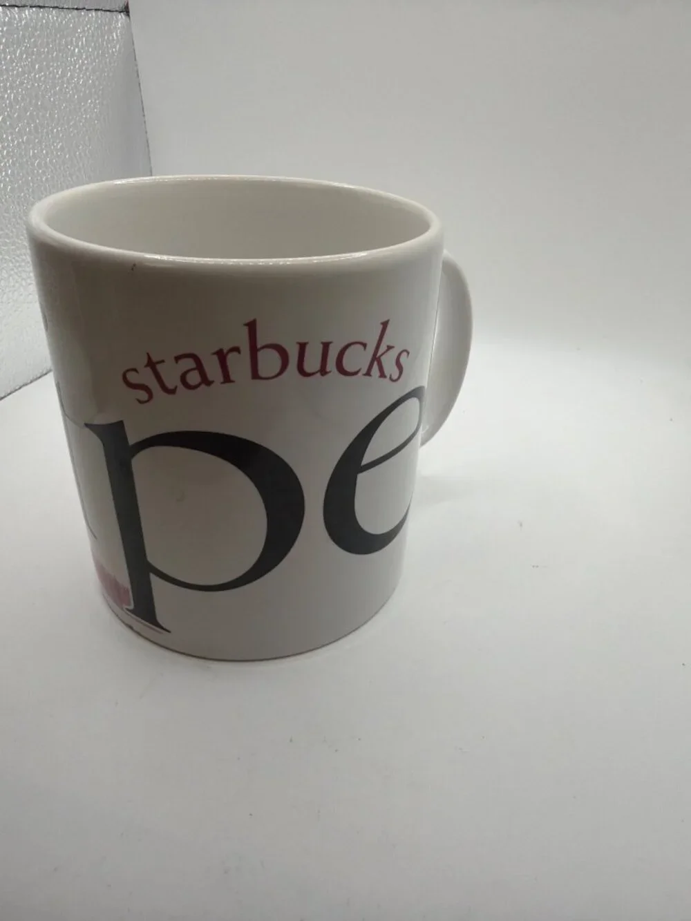 Starbucks City Mug Collector Series 2000 Thailand Edition Featuring Temple Desig